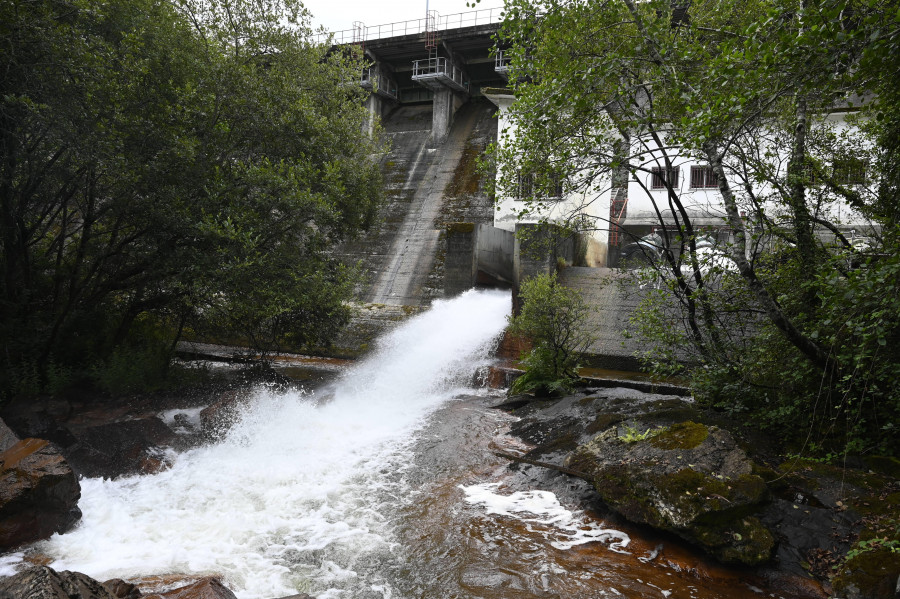 La ocupación del embalse de As Forcadas se mantiene por encima del 80% del total