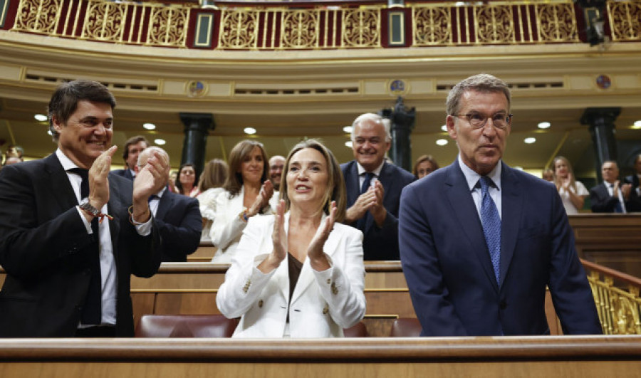 El PP insiste en que Feijóo quiere ser candidato a la investidura si se lo encarga el rey