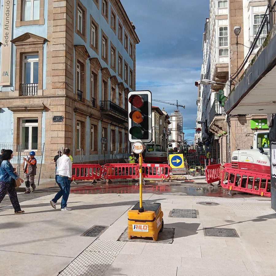 Mañana comienza a aplicarse la nueva regulación de tráfico en el centro de Ferrol