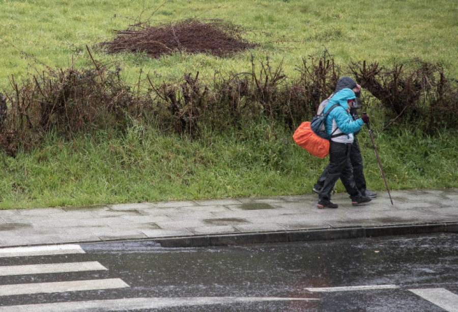 La provincia de Lugo registra lluvias de más de 40 litros por metro cuadrado