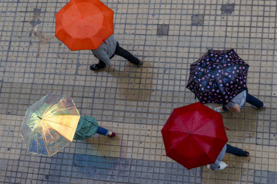 Alerta amarilla por lluvias fuertes este sábado en varias zonas de A Coruña