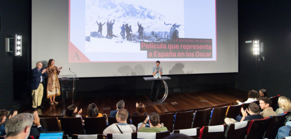 ‘La sociedad de la nieve’ de Juan Antonio Bayona representará a España en los Oscar de 2024