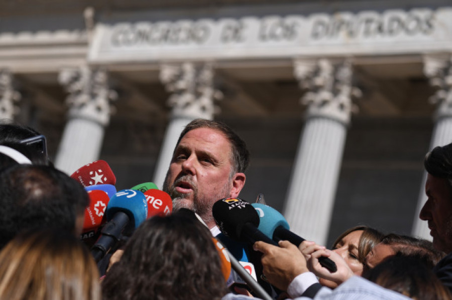 Junqueras quiere la ley de amnistía "cuanto antes, mejor"