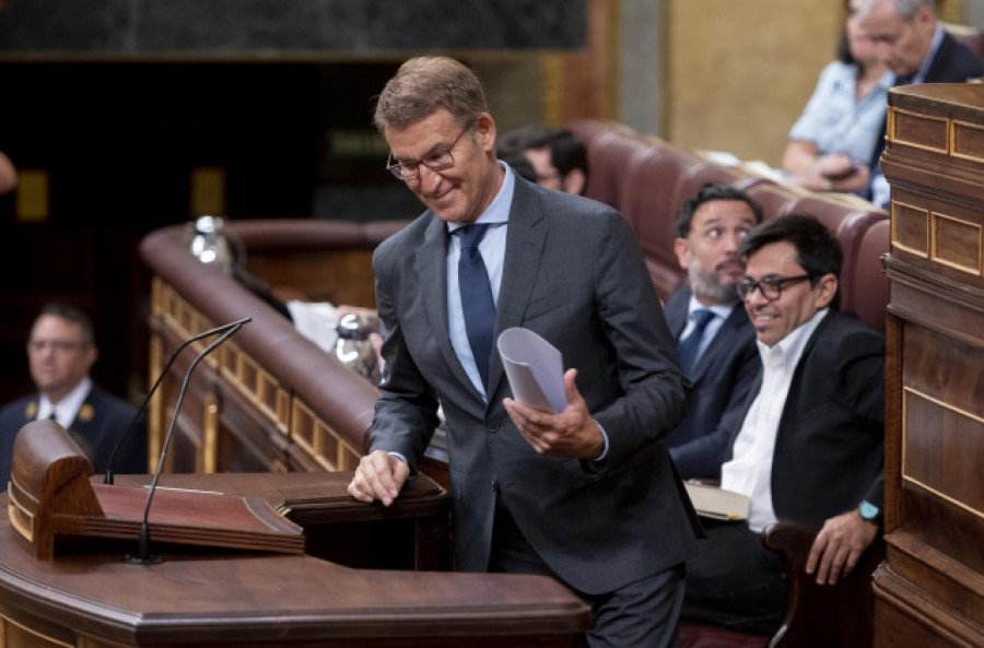 Feijóo afronta hoy la cuarta investidura fracasada de la democracia