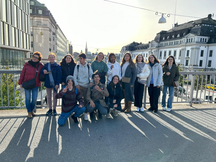 Alumnado del IES de Canido visita Uppsala como parte de su proyecto Erasmus+