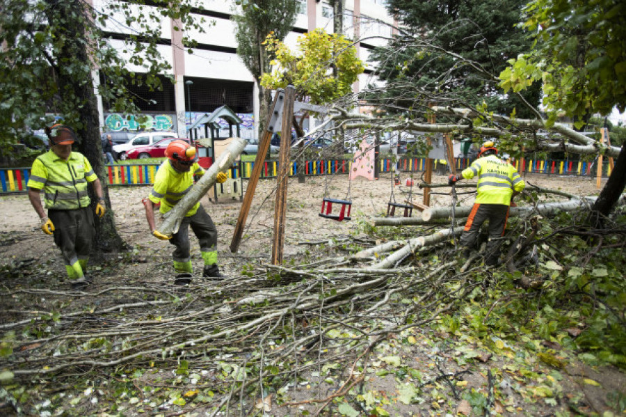 Galicia sigue este miércoles en alerta amarilla por lluvias, viento y oleaje