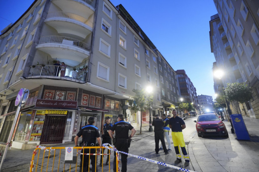 Los indicios apuntan a fallo eléctrico en el incendio del edificio de Vigo