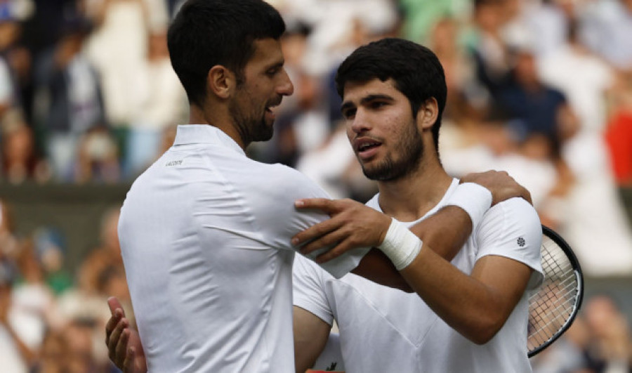 Alcaraz pese a las lesiones lleva 21 partidos ATP más que Djokovic este año