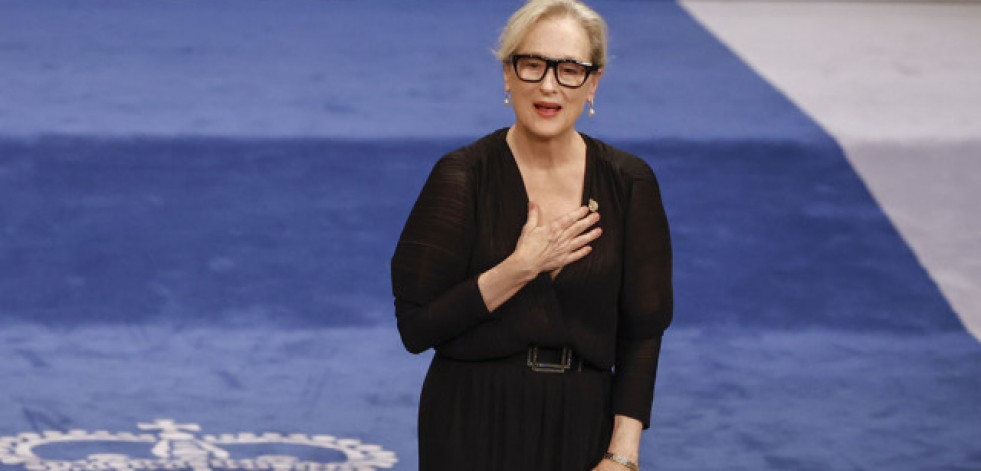 Meryl Streep entusiasma al público en la 43 ceremonia de los Premios Princesa de Asturias