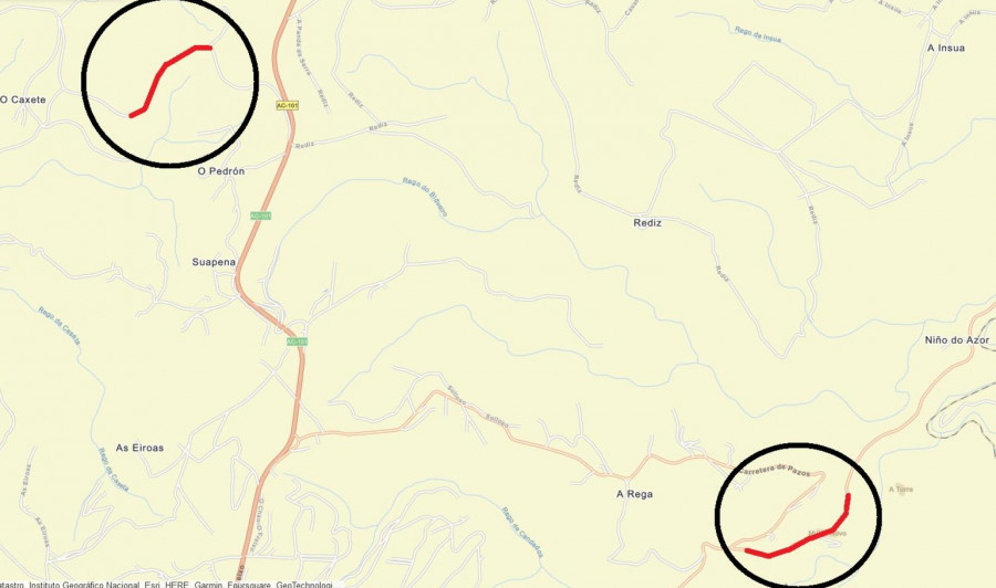 As Pontes mejorará por 113.730 euros dos caminos en la parroquia de San Xoán do Freixo