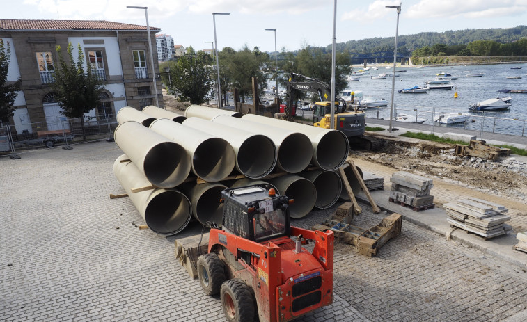 Adjudicada la impermeabilización del tanque de tormentas del puerto deportivo de Pontedeume