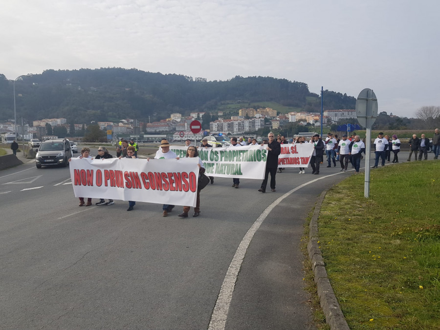 Los propietarios de las Fragas do Eume vuelven a la lucha reivindicativa