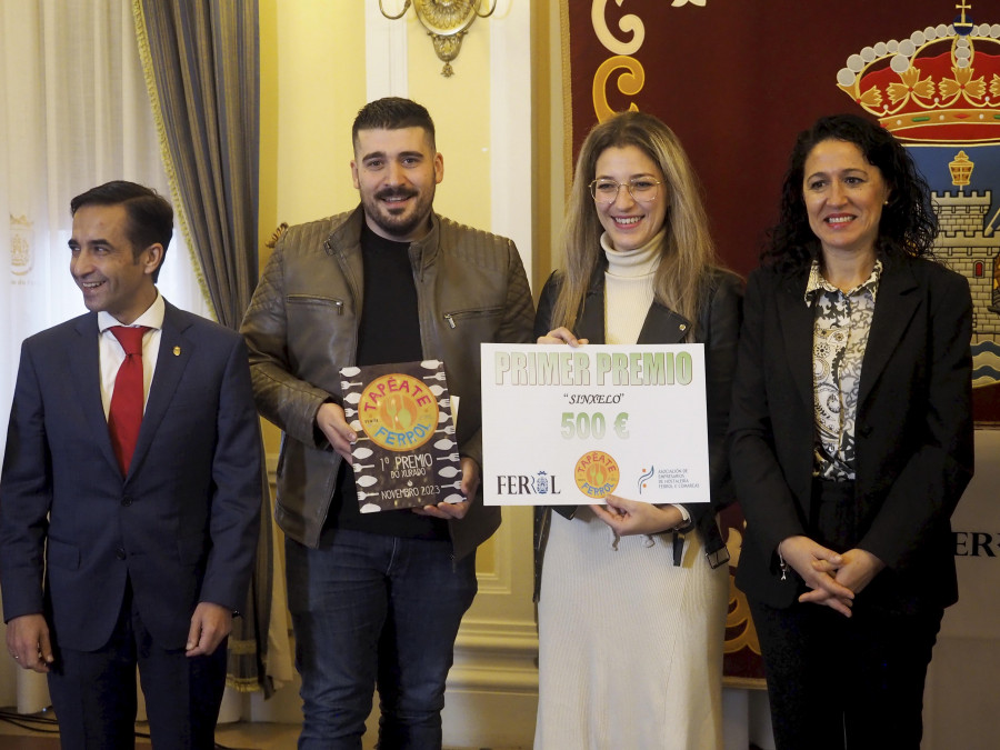 "Recuerdos de niñez", del restaurante Sinxelo, gana el premio del jurado del Tapéate