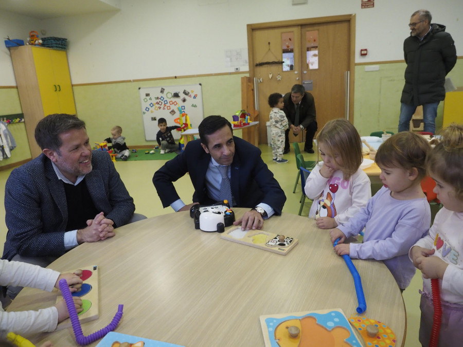 Invierten 80.000 euros en las escuelas infantiles de Esteiro y Caranza y el centro de día