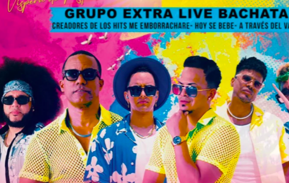 Sala INK Narón presenta: ritmo y diversión con Grupo Extra, la orquesta Olympus y El Combo Dominicano