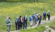 El Camiño Inglés está a menos de 70 peregrinos de batir el récord del año pasado