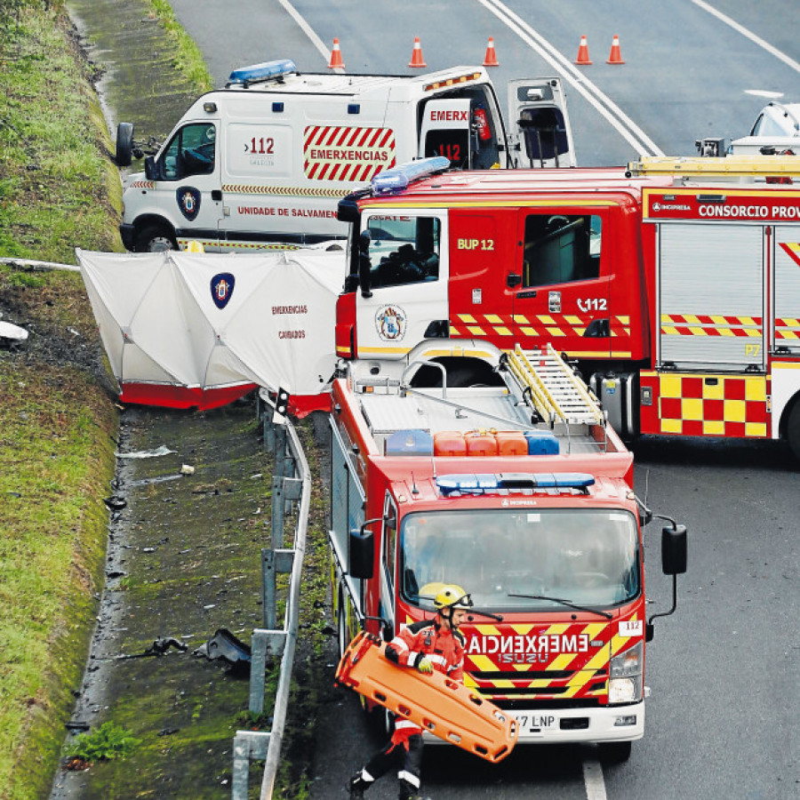 La tragedia en la carretera asoma este final de año en Arousa