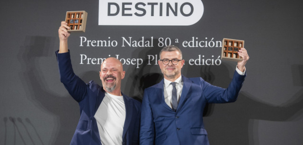 Los premios Nadal y Josep Pla se tiñen de negro con César Pérez Gellida y Jaume Clotet