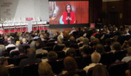 Montserrat García y Manuel Santiago, representación del PSOE de la comarca en la lista provincial