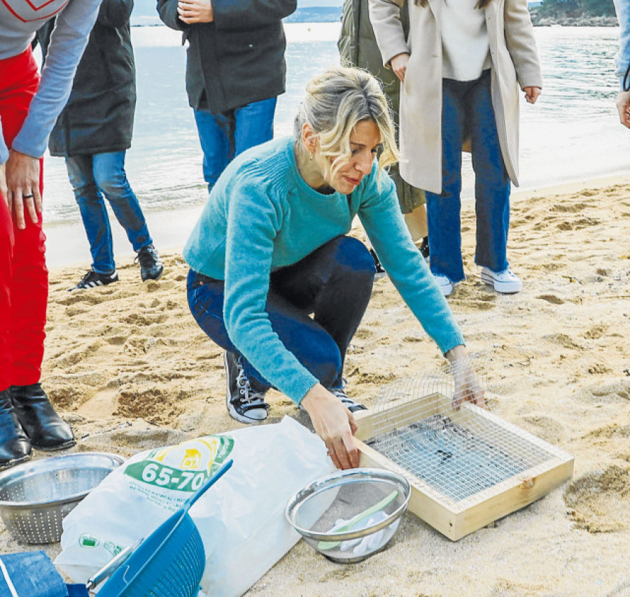 Yolanda Díaz  cierra una semana horrible