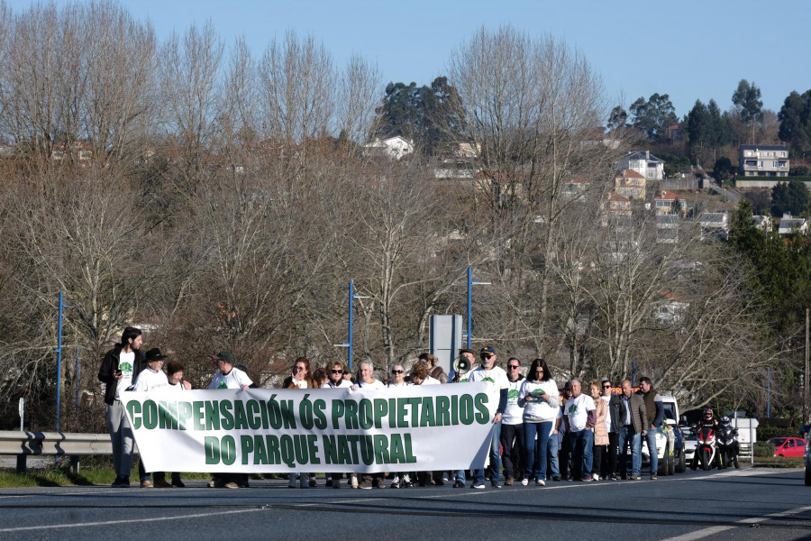 Los propietarios de las Fragas paralizan nuevamente el tráfico rodado eumés