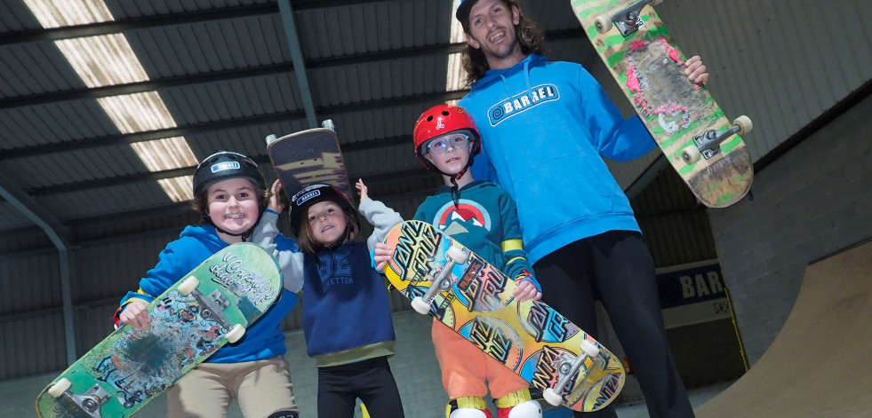 La cultura del skate y el skatesurf gana terreno en Narón