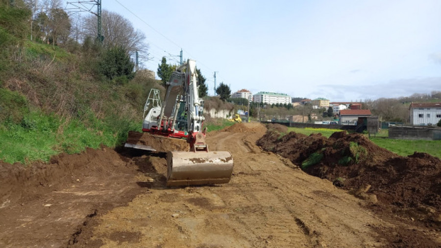 Comienzan las obras de la senda entre la Intermodal y San Caetano