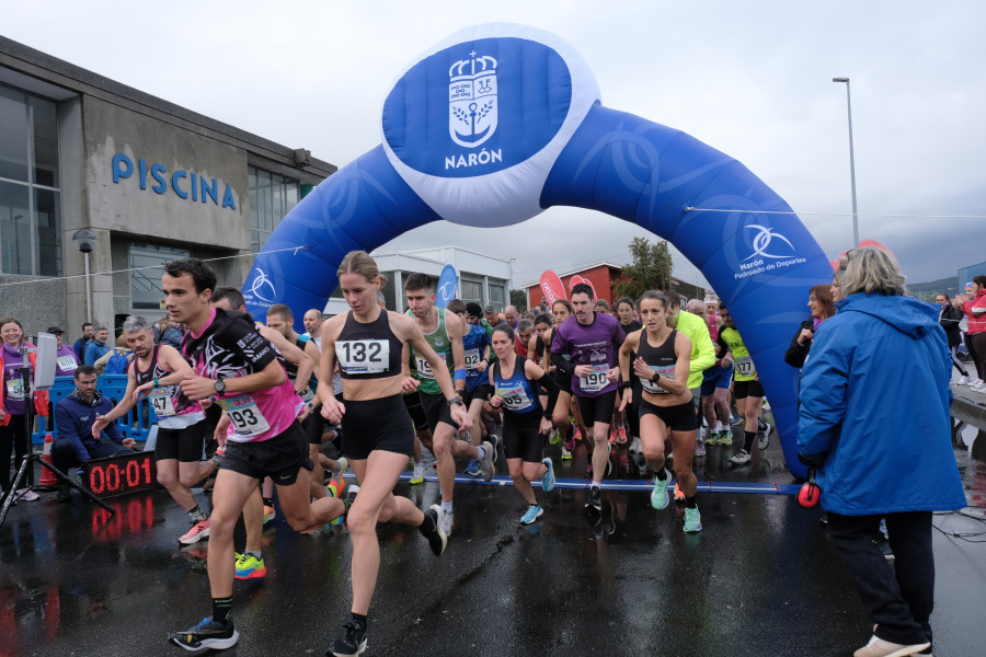 Éxito de participación en la III Carreira pola Igualdade de Narón