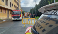 Un nuevo incendio en un edificio abandonado de Xuvia moviliza al Speis de Narón