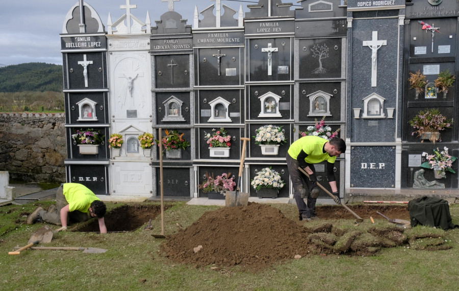 Iniciados los trámites para una nueva prospección en el cementerio de O Val