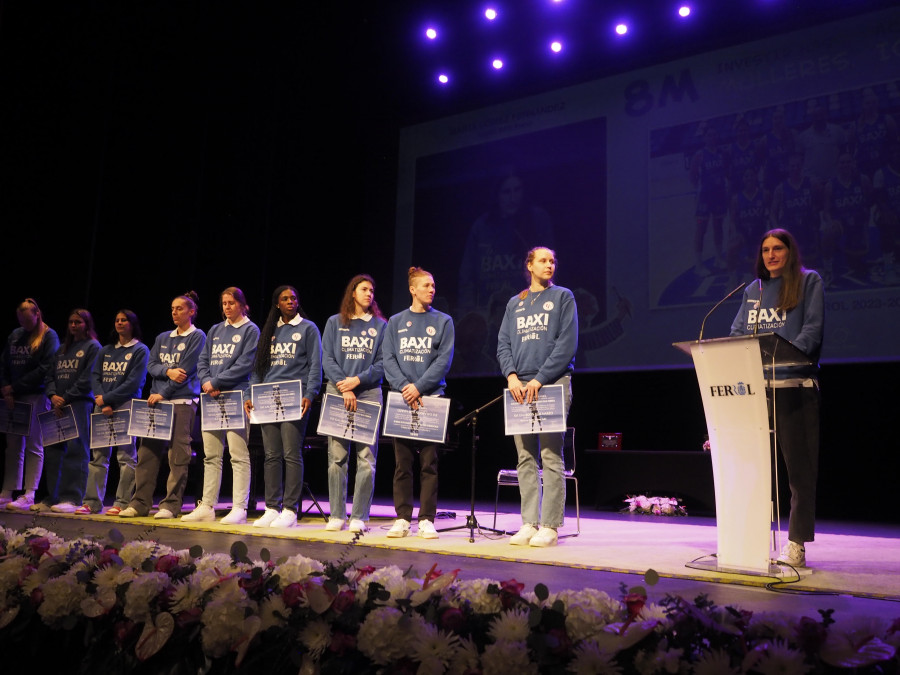 Las jugadoras del Baxi, un ejemplo para nuevas generaciones de deportistas