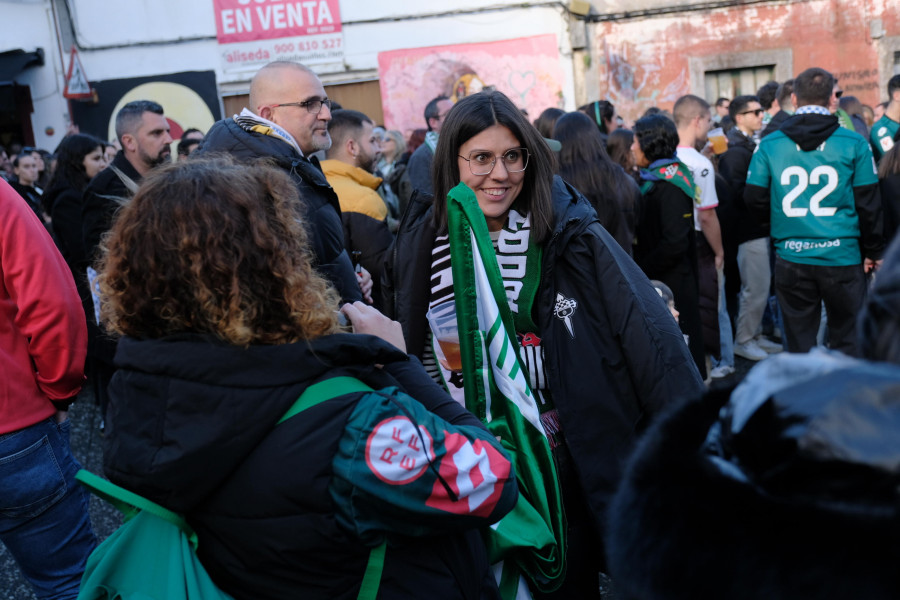 Ambiente de gala del Racing de cara a un encuentro de alto nivel