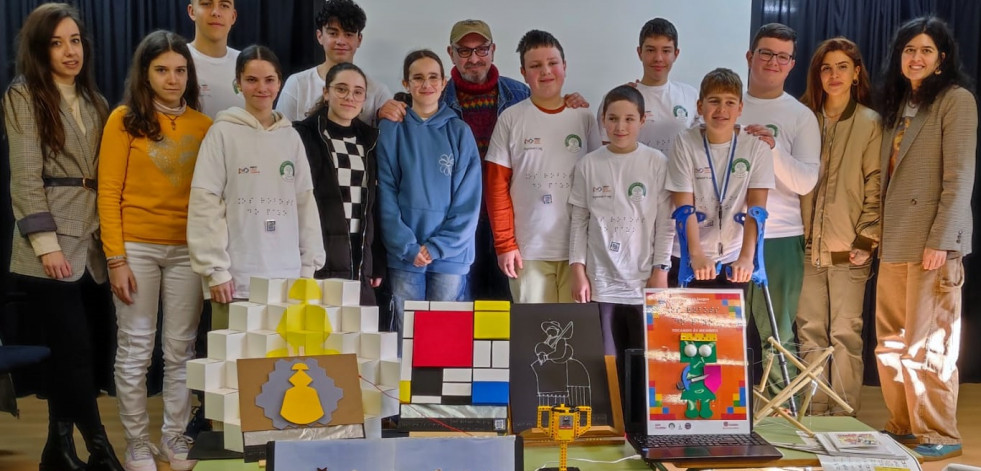 Las Meninas más inclusivas llegarán a Canido gracias a escolares de Fene