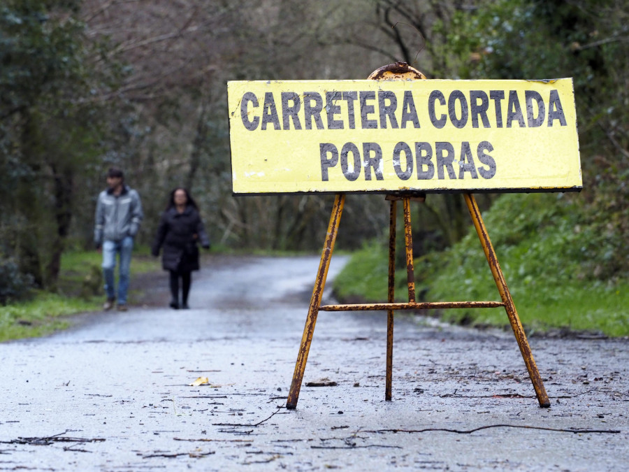 La Xunta culmina las obras en la carretera de acceso al monasterio de Caaveiro, en las Fragas do Eume