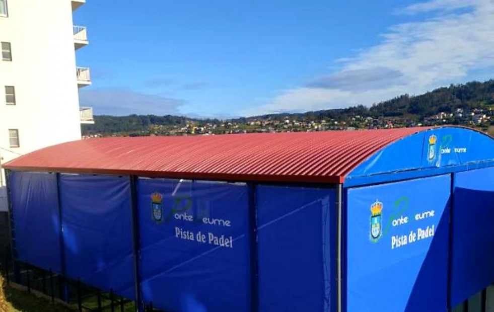 Pontedeume reparará las instalaciones deportivas dañadas por los temporales