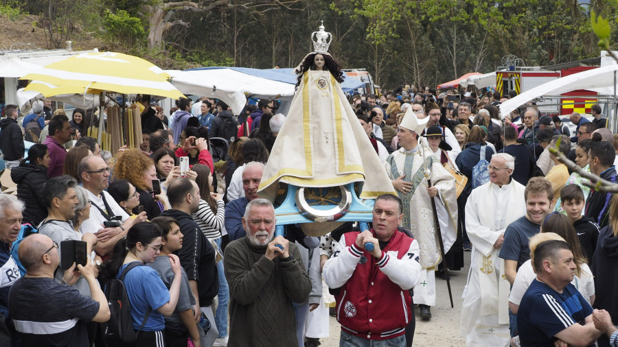 Cita con la Virgen del Nordés el Lunes de Chamorro en la primera romería de la primavera gallega