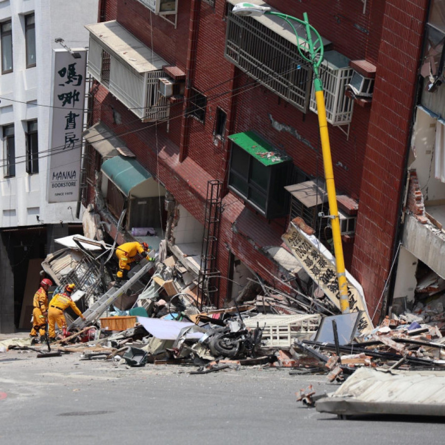 El mayor terremoto de Taiwán en los últimos 25 años deja al menos siete muertos y más de 700 heridos