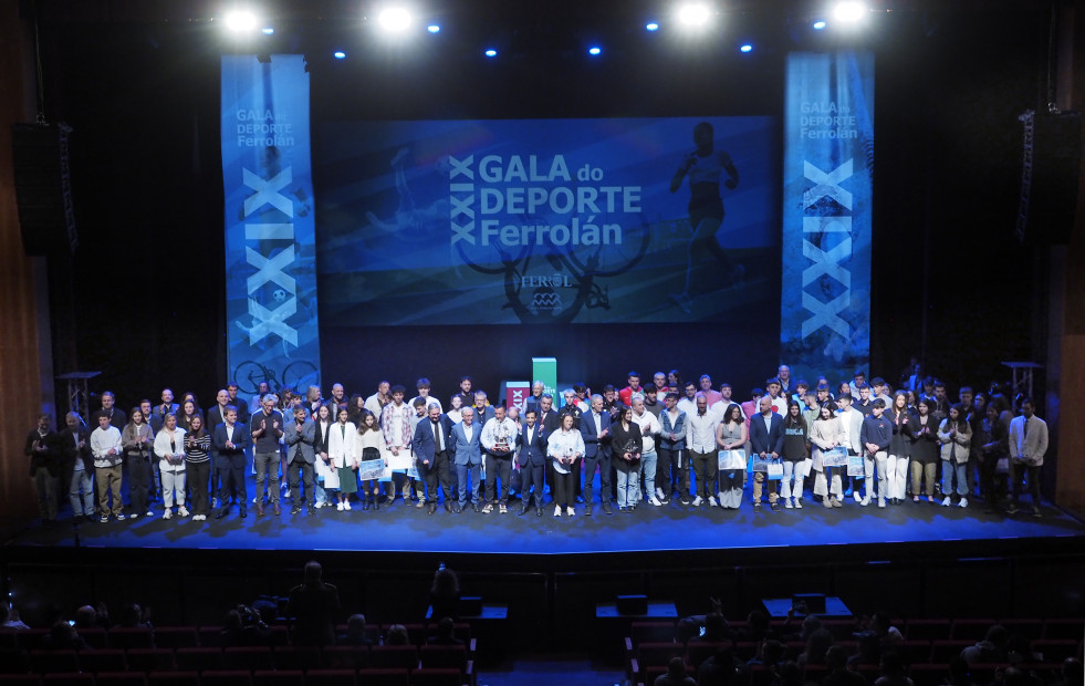 Gala do Deporte Ferrol: todos os premiados