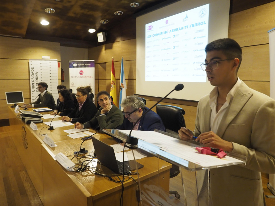 Arranca el Congreso que reúne a medio centenar de alumnos de Ingenierías de toda España en Ferrol