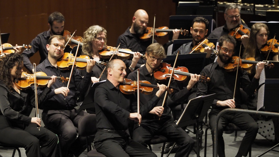 La Orquesta Sinfónica de Galicia actuó en el Auditorio de Ferrol