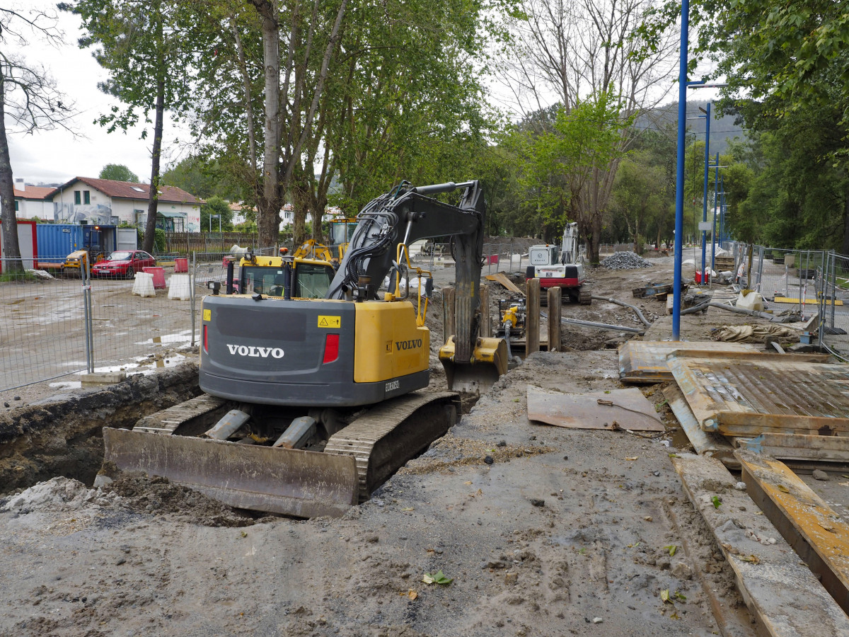 Obras saneamiento Cabanas Jorge Meis