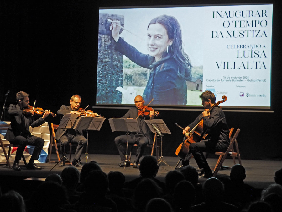 A axenda das Letras Galegas comeza a escribirse cos primeiros actos poéticos e musicais  en Ferrolterra