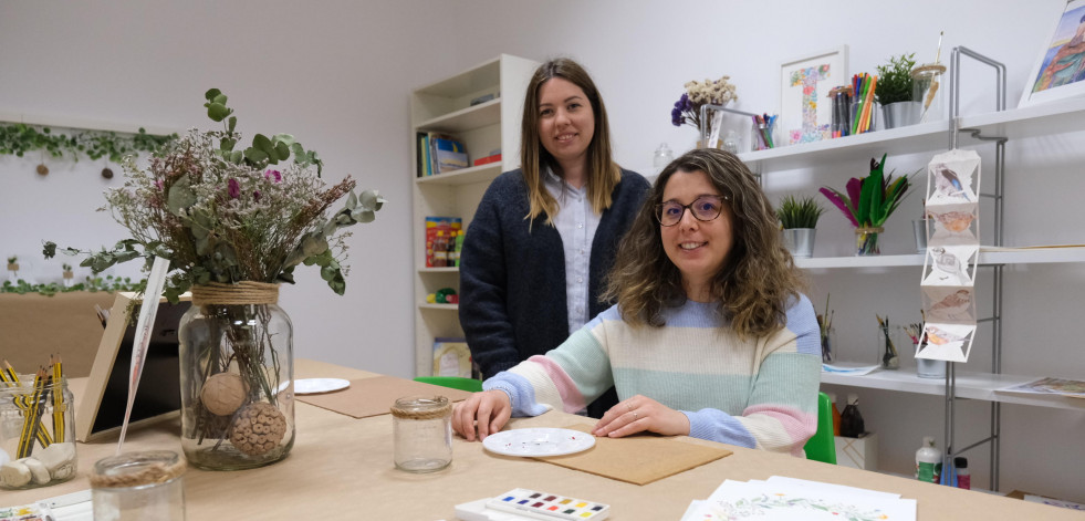 El ‘boom’ de la acuarela llega a Narón de la mano  del Centro Impronta