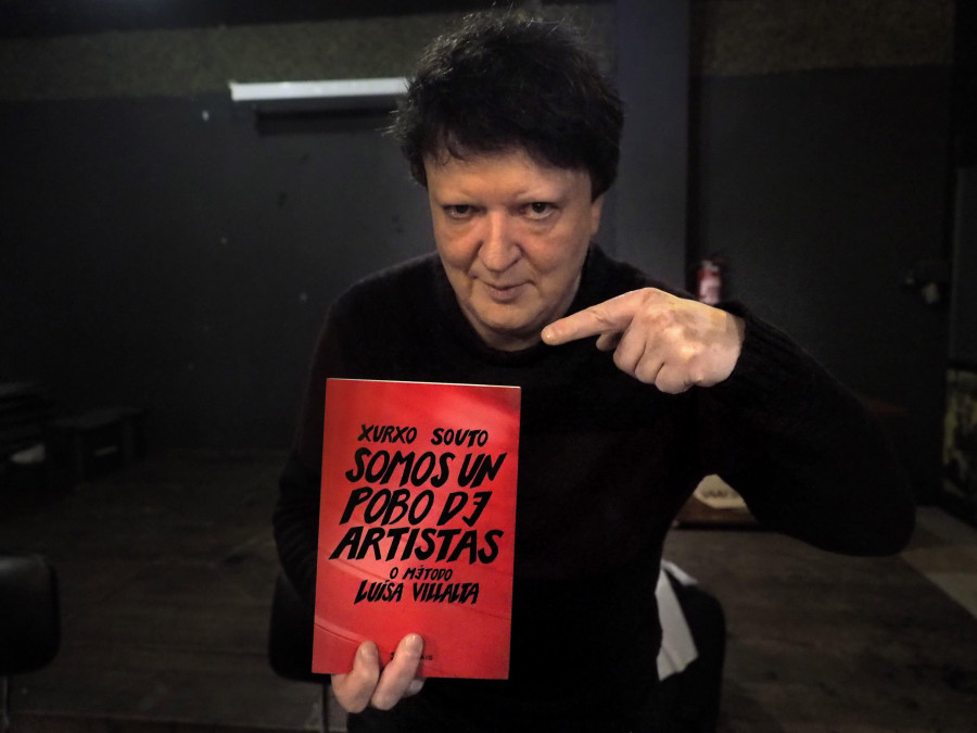 Xurxo Souto: “Luísa Villalta dicía que a música e a poesía son o mesmo, que a literatura galega está mal contada”