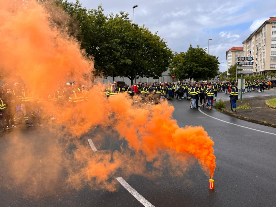 Los trabajadores de Navantia salen de nuevo a la calle reclamando la negociación del convenio colectivo