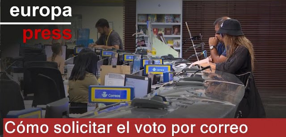 Cómo solicitar el voto por correo para las elecciones europeas