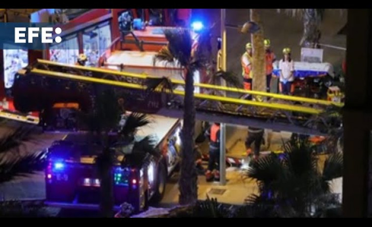 Una camarera española y dos clientas alemanas y un senegalés son los fallecidos en el derrumbe de Playa de Palma