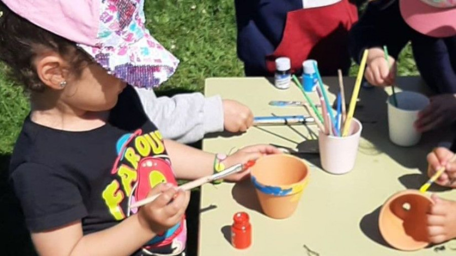 Los pequeños de las escuelas unitarias de Valdoviño participan en un proyecto medioambiental