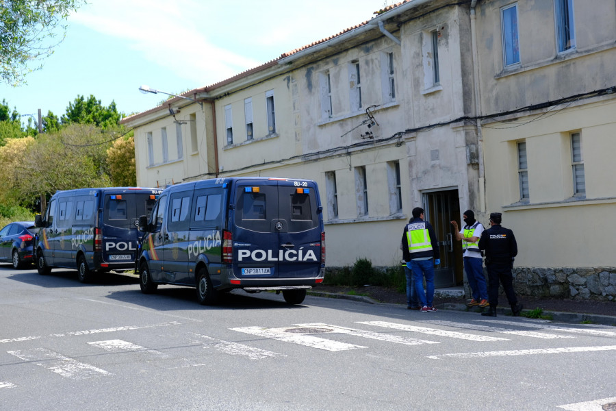 Seis detenidos en una operación antidroga en el barrio ferrolano San Pablo y A Coruña
