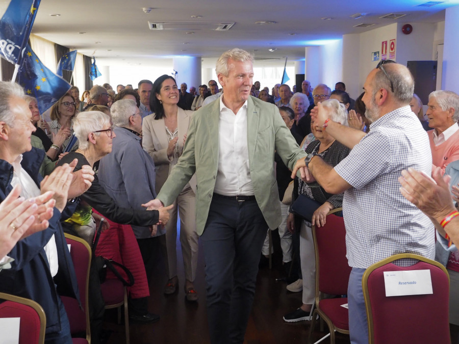 Rueda apela en Ferrol a apoyar al PP para conseguir fondos europeos para la ciudad